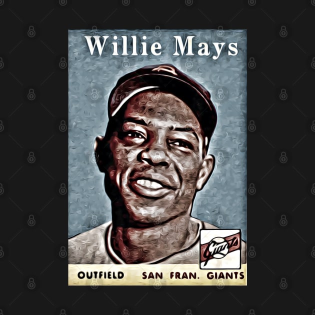 Willie Mays: Say Hey Flashback to 1958 by flashbackchamps