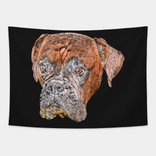 Boxer Dog Gift Tapestry