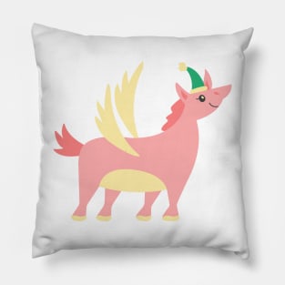 Cute Christmas Unicorn Pillow