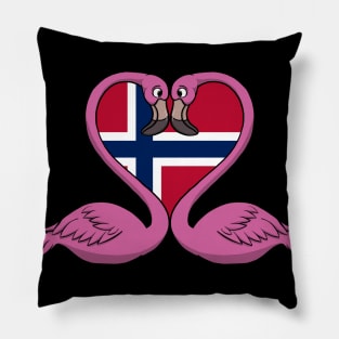 Flamingo Norway Pillow