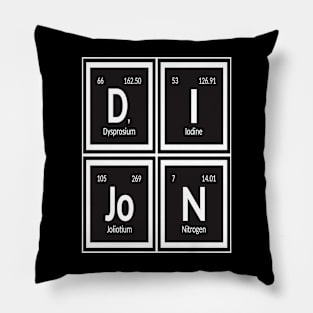 Dijon | Periodic Table of Elements Pillow