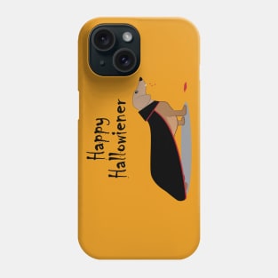 Happy Hallowiener - Vampire Phone Case