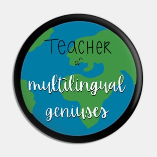 Multilingual Teacher Pin