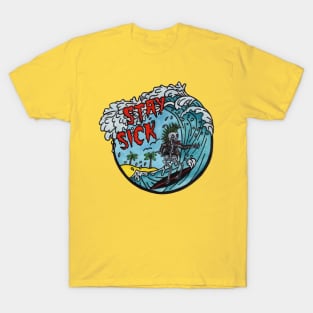 Grateful Dead Surfing Skeleton t-shirt - epiclothes