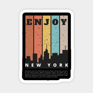 New york: The city never stops Magnet