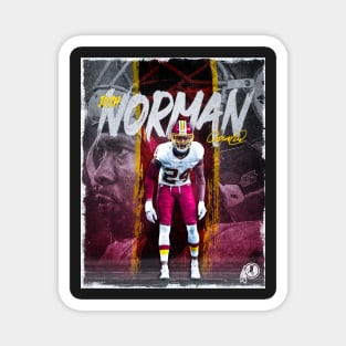 Josh Norman Washington Sports Art Magnet