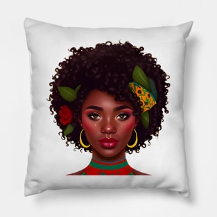 Black History Month. I Am Black History T-Shirt Pillow