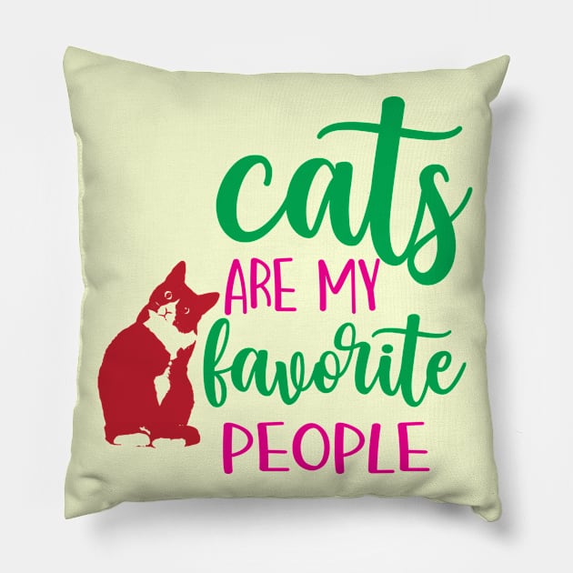 Cat Lover Pillow by Design Anbay