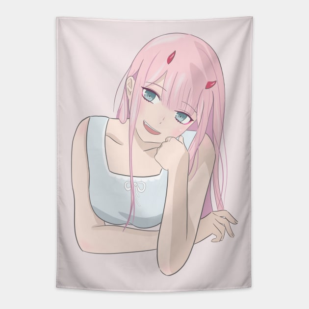 Zero two tapestry top