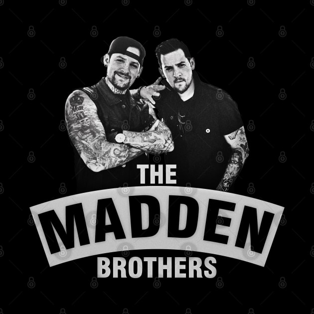 The Madden Brothers///Black & White Portrait by tepe4su