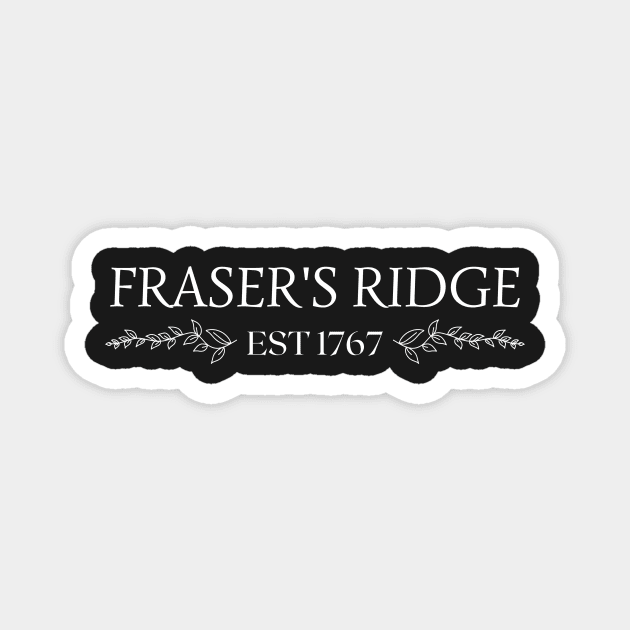 Fraser's Ridge (Outlander) Magnet by TombAndTome