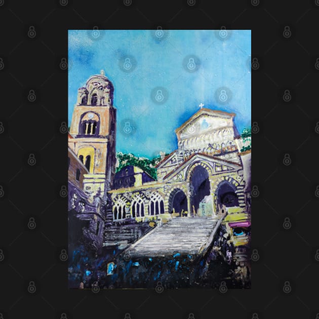 Amalfi Painting by MihaiCotiga Art