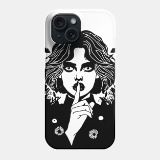 Mysterious girl Phone Case