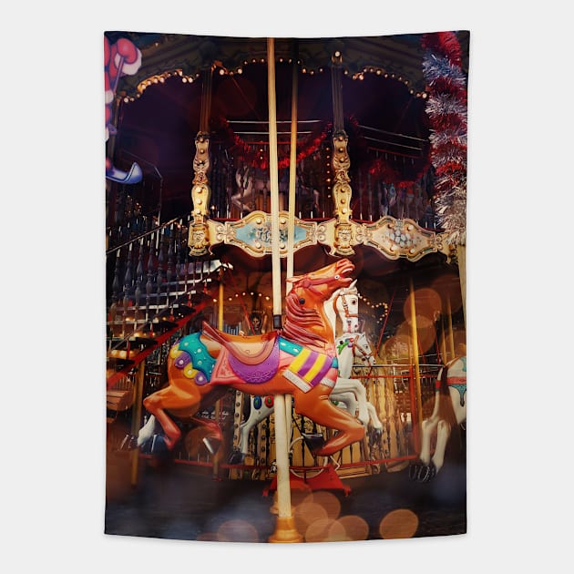 carousel Tapestry by psychoshadow