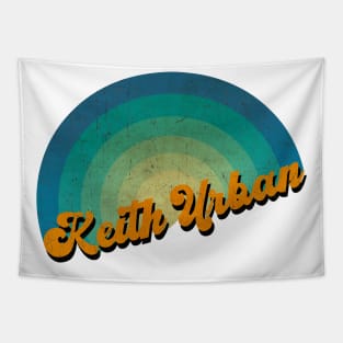 vintage retro Keith Urban Tapestry