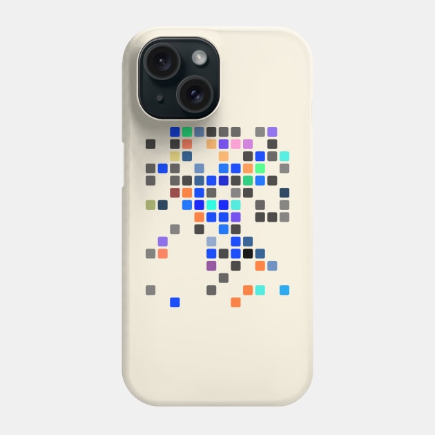 Color Cubes PATTERN Phone Case by Nikokosmos