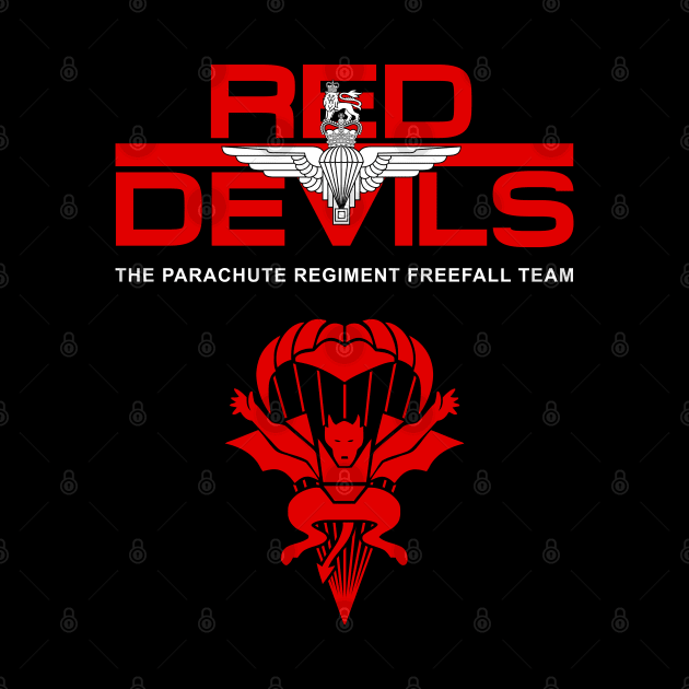 Mod.3 Red Devils Parachute Team by parashop
