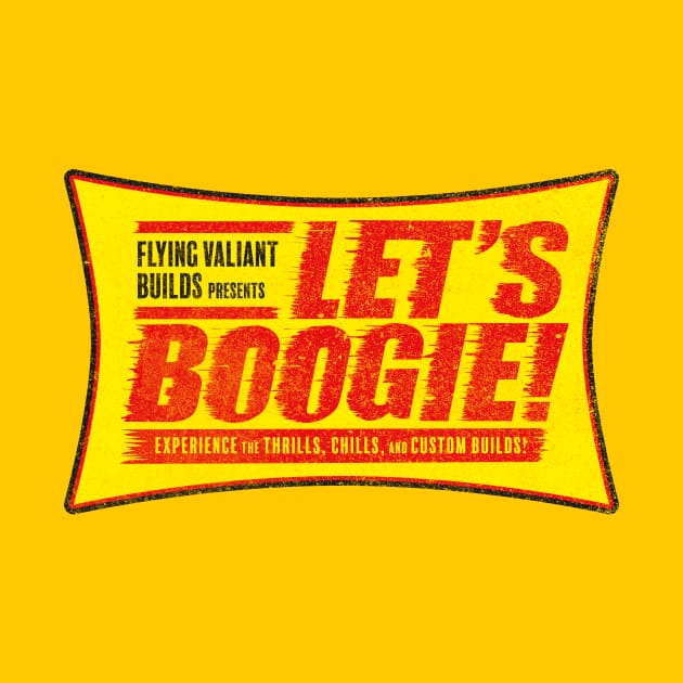 Let's Boogie - 50's Movie Style (Grunge - Yellow) by jepegdesign