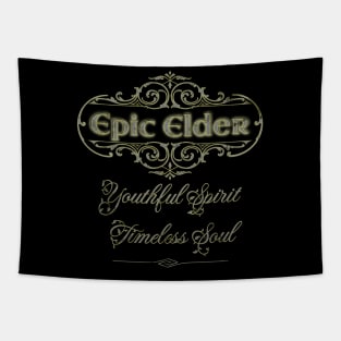 Epic Elder: Youthful Spirit, Timeless Soul Tapestry