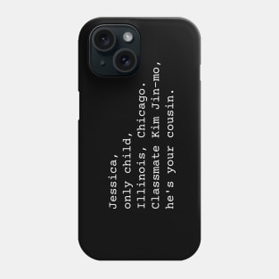 Parasite - Jessica verse Phone Case