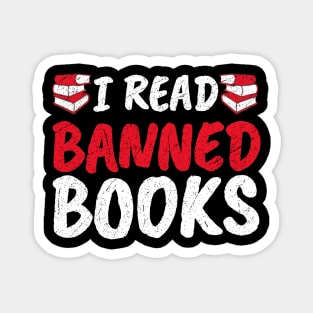 I Read Banned Books. Magnet