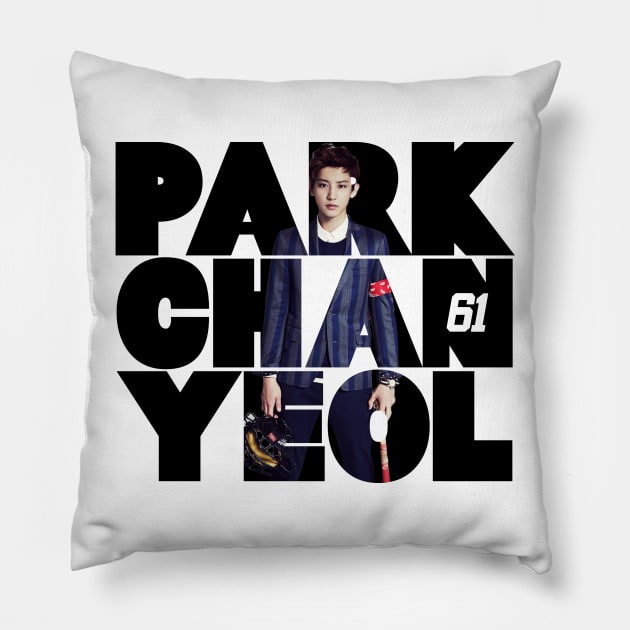 EXO Chanyeol Full Name OT12 Pillow by iKPOPSTORE