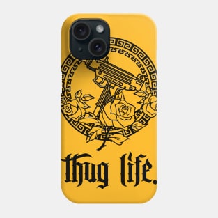 Thug Life #1 /// Tattoo Style Illustration Design Phone Case