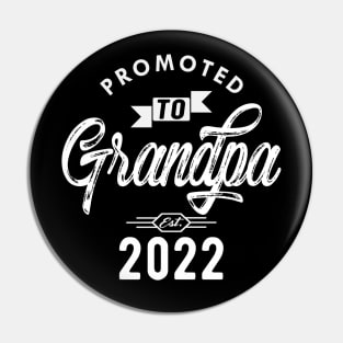 New Grandpa - Promoted to grandpa est. 2022 w Pin