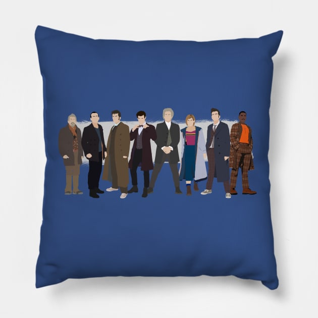 The Modern Doctors Pillow by MrSaxon101