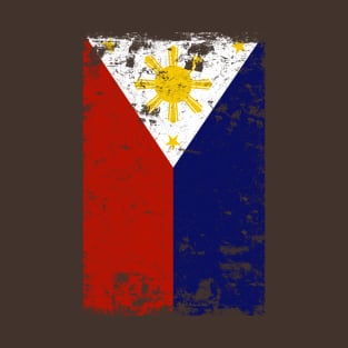 Filipino Vintage Distressed Philippines Flag T-Shirt