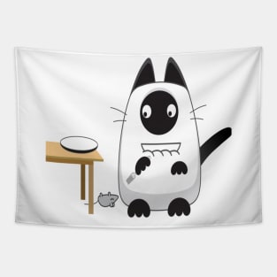 Kiki the Kitty - Dinner Tapestry