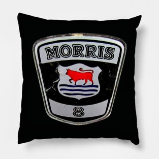 Morris 8 classic car grille badge Pillow