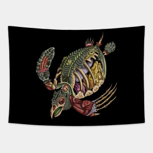 Zombie Sea Turtle Tapestry