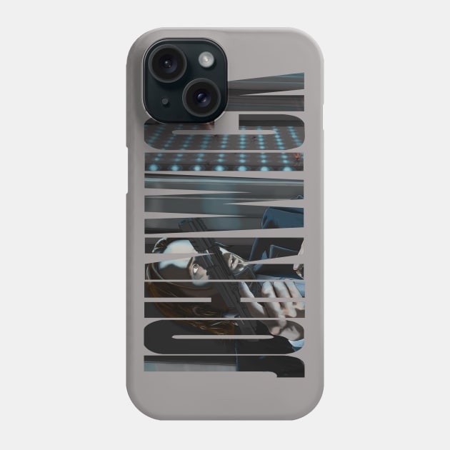 John Wick font Phone Case by Deadpoolinc