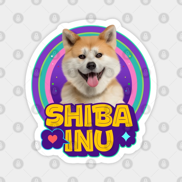 Shiba Inu Magnet by Puppy & cute