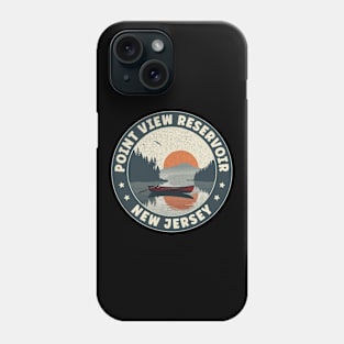 Point View Reservoir New Jersey Sunset Phone Case