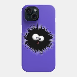 Sea Urchin Cartoon funny dazzled face Phone Case