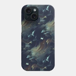 Camo Feathers Pheasant Fluid Pour Phone Case