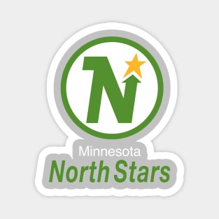 Defunct Minnesota North Stars Hockey Magnet