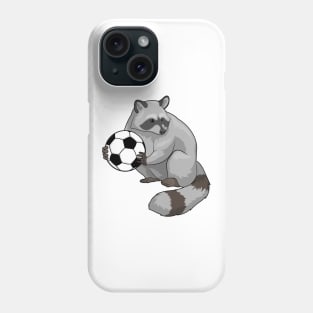 Racoon Soccer player Soccer Phone Case