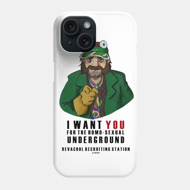 Disco Recruiting Phone Case by giulia ashidani