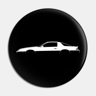 Chevrolet Camaro Z28 (1982) Silhouette Pin