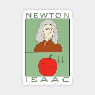 Isaac Newton Magnet