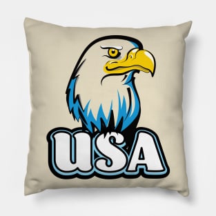 USA Bald Eagle Pillow