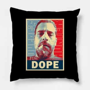 Hunter Biden Dope Laptop Pillow