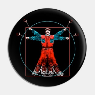 Vitruvian Plumber Pin