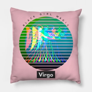 VIRGO Black Girl Magic (zodiac sign) Pillow