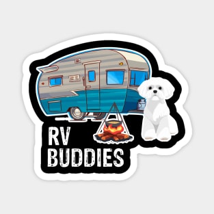 Westie Dog Rv Buddies Pet Lovers Funny Camping Camper Magnet
