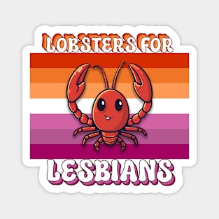 Lobsters for Lesbian Pride Magnet