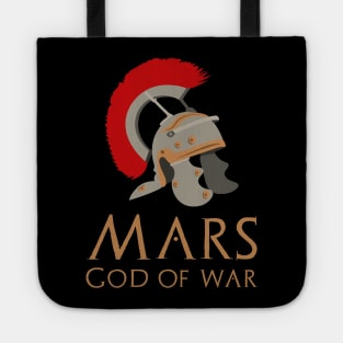 Ancient Roman Mythology - Mars God Of War - Legionary Helmet Tote